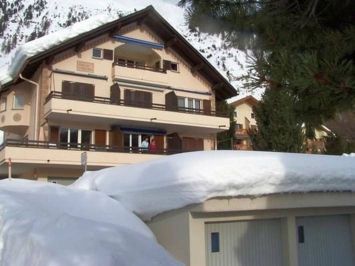 Vakantiewoning voor 2 personen, met balkon in Pontresina
