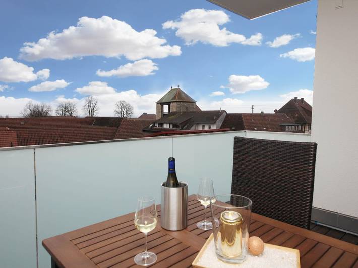 Ferienwohnung für 2 Personen, mit Balkon