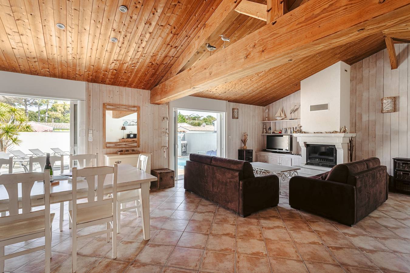 L'Avocette in Bois-Plage-en-Ré: Hochwertige Villa mit Pool – Strand & Zentrum in Le Bois-Plage-en-Ré, Ile de Re