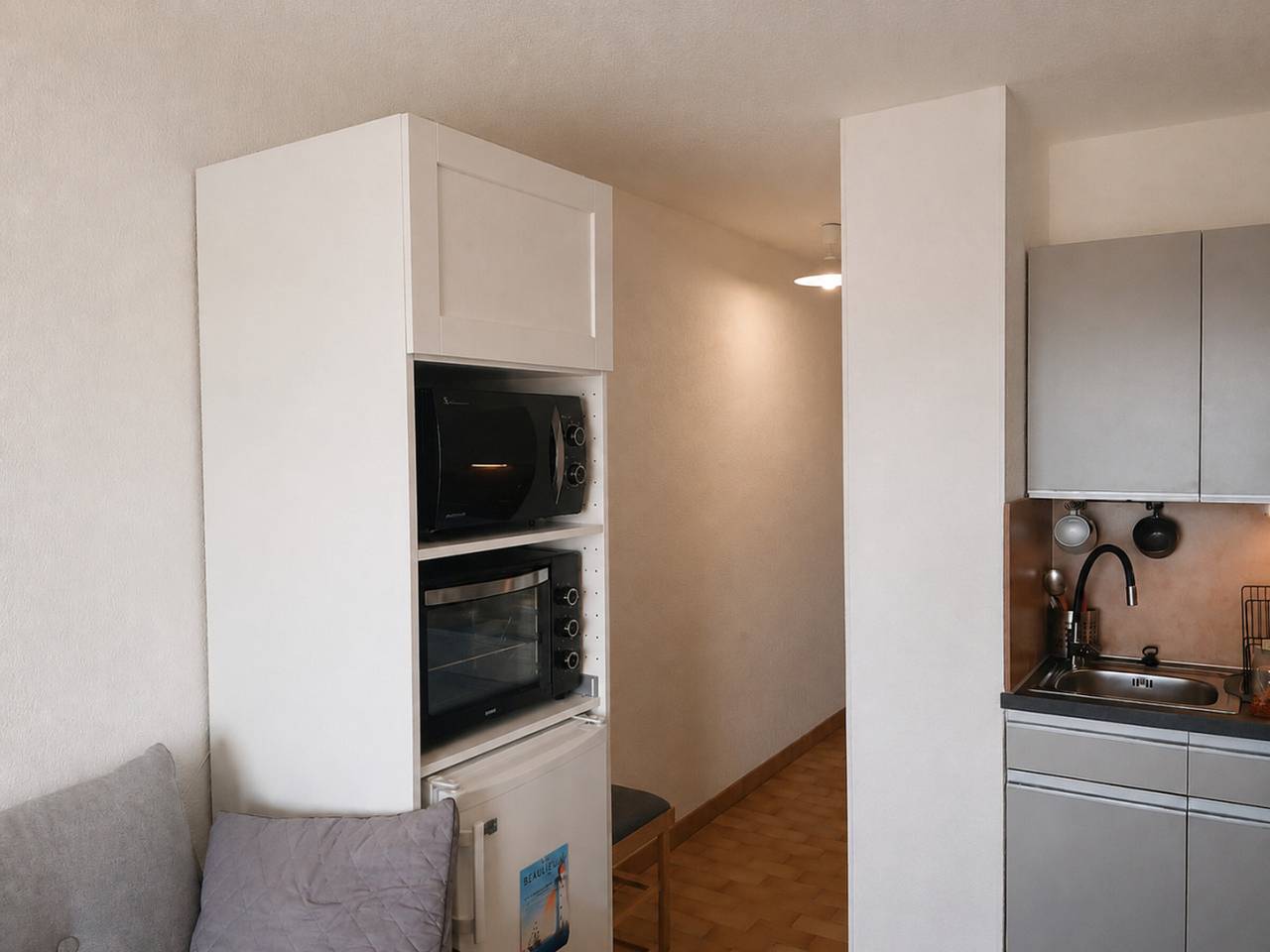 Apartamento entero, Estudio cabina frente a la playa, parking - 2 pers. in Sete, Costa mediterránea (Francia)