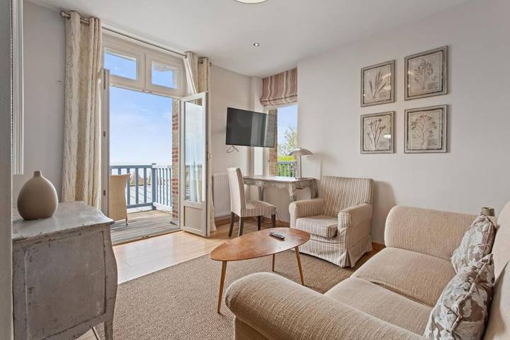 Hôtel pour 2 personnes, avec jardin et terrasse à Villerville