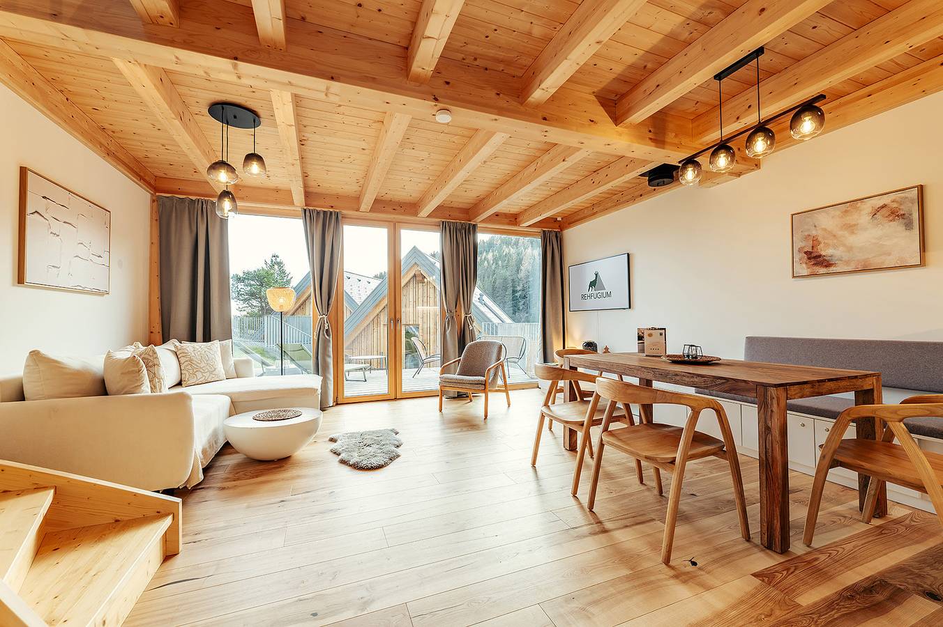 Chalet #4 mit 2 Schlafzimmern, Sauna und Whirlpool in Rottenmanner und Wölzer Tauern, Oberwölz