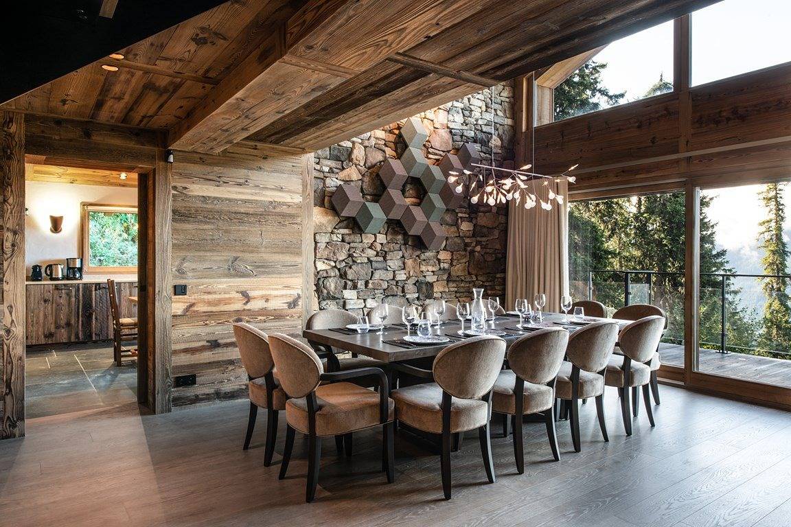 Unique 5* chalet for 12 people amongst the pin trees in La Rosière, Montvalezan