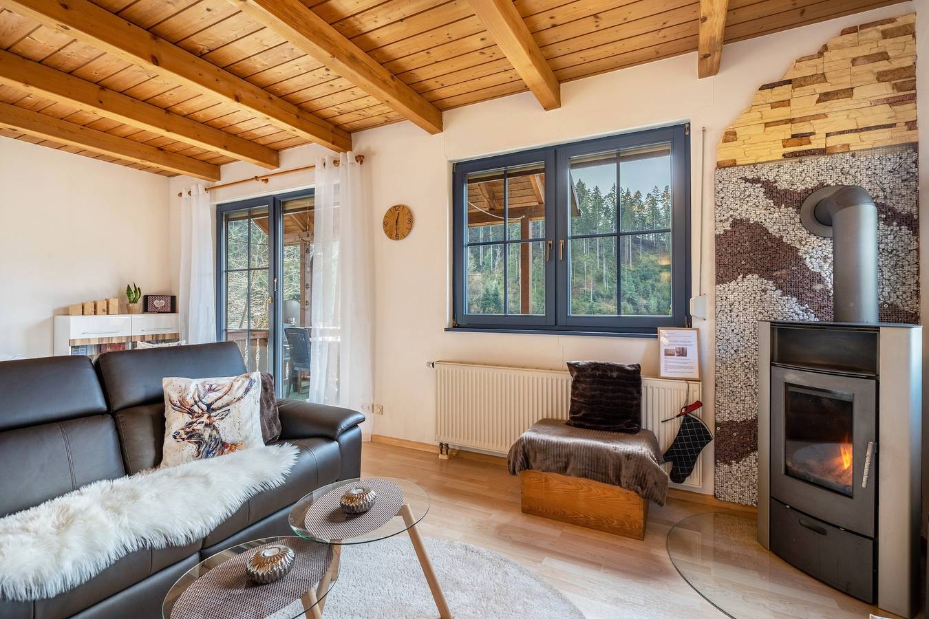 Ferienhaus 'Elisabeth' mit Fasssauna und privatem Garten in Hornberg, Mittlerer Schwarzwald
