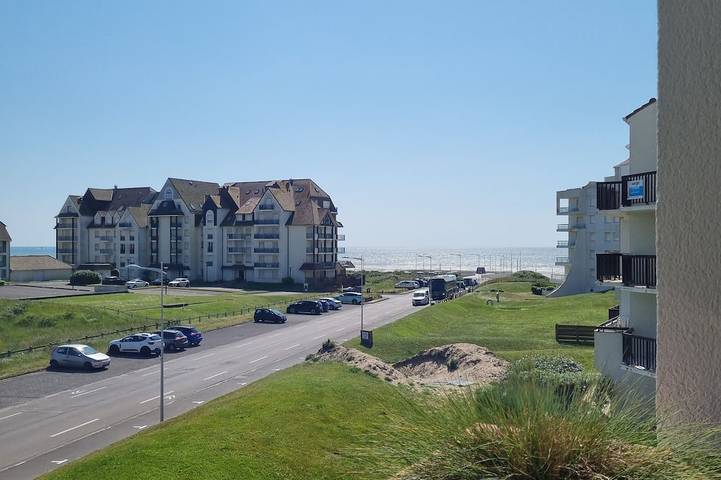 Location de vacances pour 4 personnes, avec balcon dans Hardelot Plage