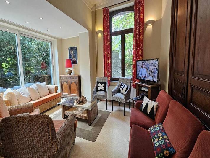 Villa pour 15 personnes, avec jardin et vue sur le lac ainsi que piscine et terrasse à Spa - 2