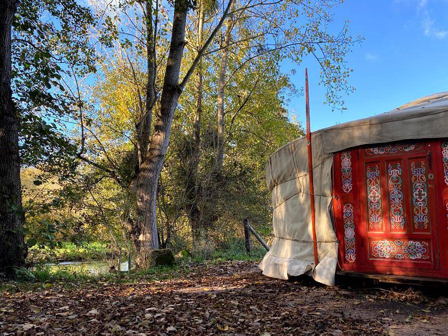 Camping Domaine du Lieu Dieu - Hébergement 2 personnes - Yourte in Beauchamps, Région d'Abbeville