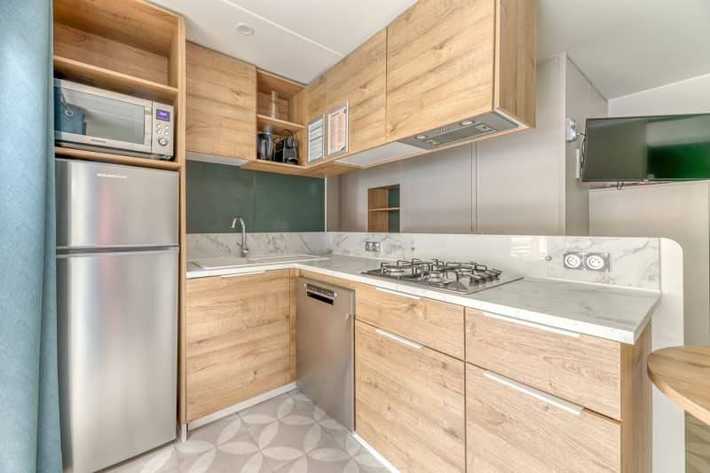 Rcn les Collines de Castellane — Mobile home Menthe in La Garde (Alpes-de-Haute-Provence), Verdon Regional Natural Park