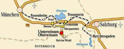 Ferienwohnung für 2 Personen, mit Balkon/Terrasse und Terrasse in Unterwössen - 4