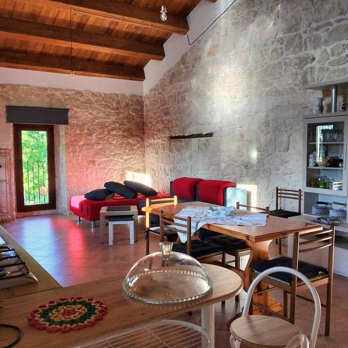 Agriturismo per 5 persone, con Balcone e Terrazza nonché Giardino e Panorama in Provincia di Pescara