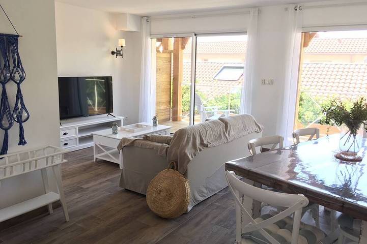 Ferienhaus für 6 Personen, mit Balkon und Garten in Mimizan Plage