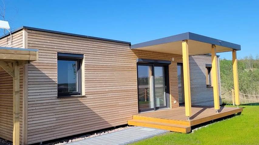Ferienhaus für 4 Personen, mit Terrasse und Garten in Niederlausitz