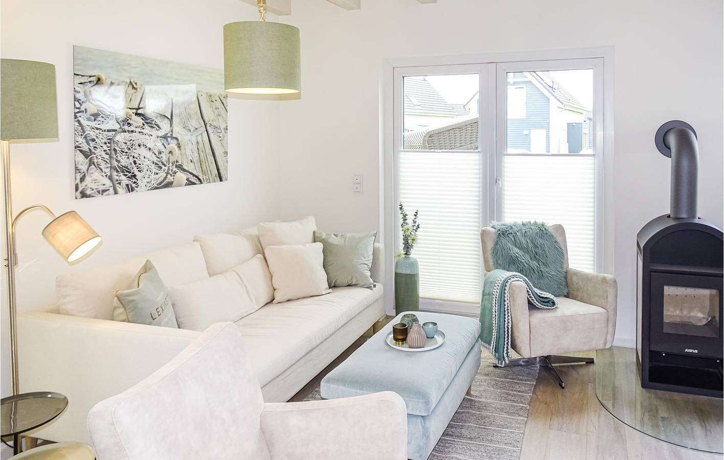 Urlaub in Büsum: 108m² Apt, TV, Parkplatz, Strand 1,5km in Büsum, Dithmarschen