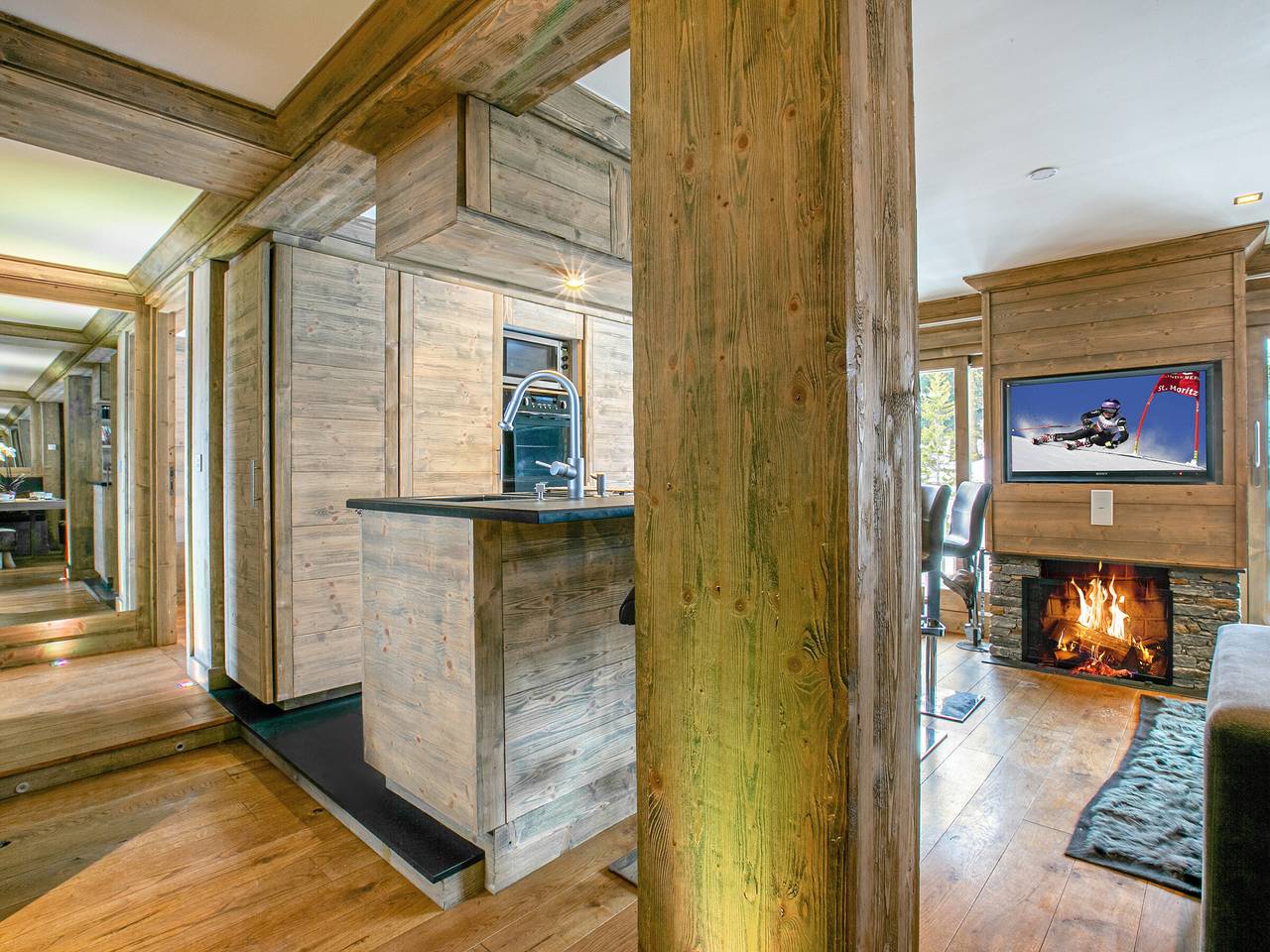 Appartement entier, Appartement élégant à Courchevel avec 3 chambres et service de conciergerie in Courchevel 1850, Saint-Bon-Tarentaise