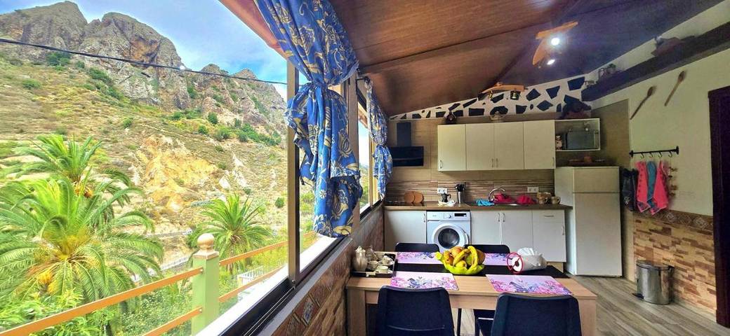 Apartamento para 4 personas, con Terraza además de Jardín y Vistas en Garajonay