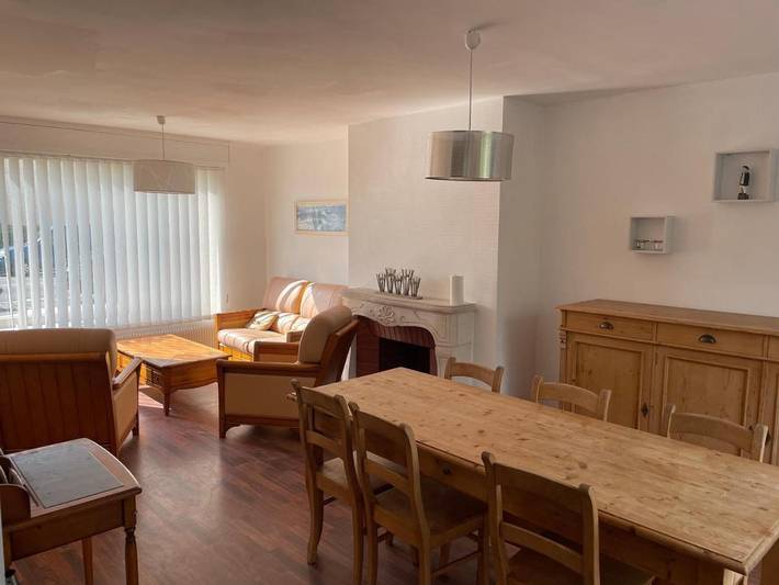 Location de vacances pour 6 personnes, avec vue et jardin à Leffrinckoucke