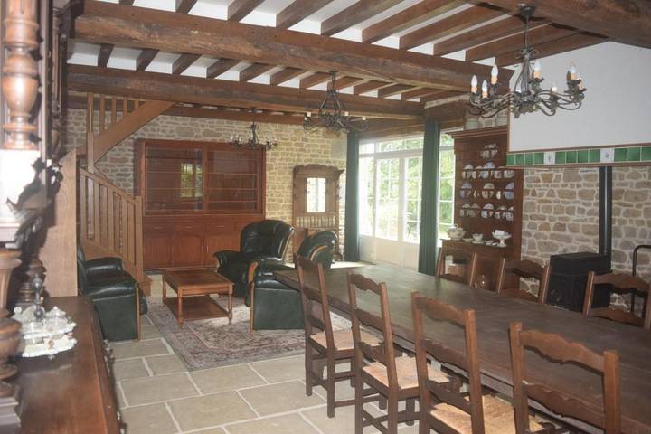 Location de vacances pour 3 personnes, avec jardin à La Forêt-Auvray