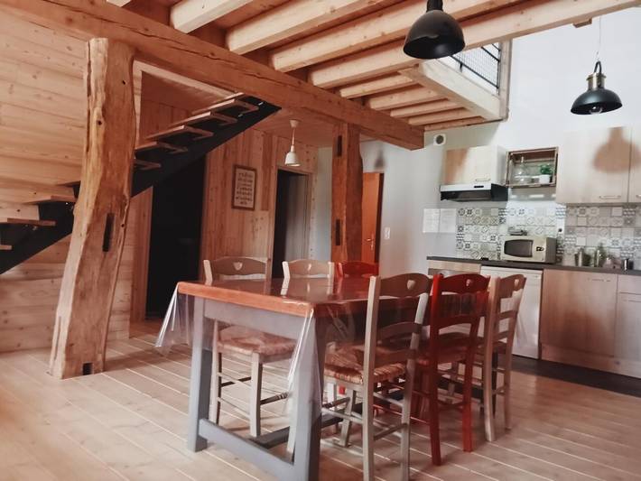 Agritourisme pour 6 personnes, avec Jardin dans le Jura
