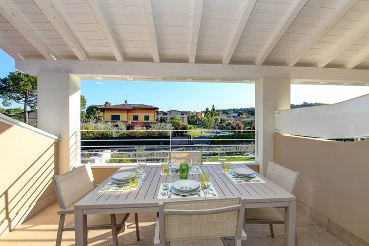 Ferienwohnung für 4 Personen, mit Garten und Balkon in Manerba del Garda - 4