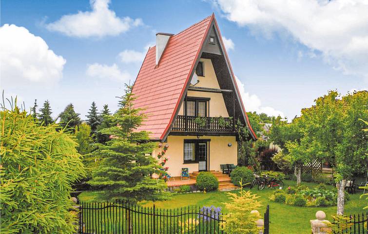 Ferienhaus für 5 Personen mit Terrasse in Nowe Warpno, Stettiner Haff