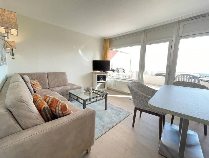 Ferienwohnung für 3 Personen, mit Balkon und Pool sowie Sauna in Grömitz