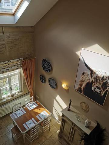 Gîte pour 3 personnes, avec jardin et vue, adapté aux familles à Genappe