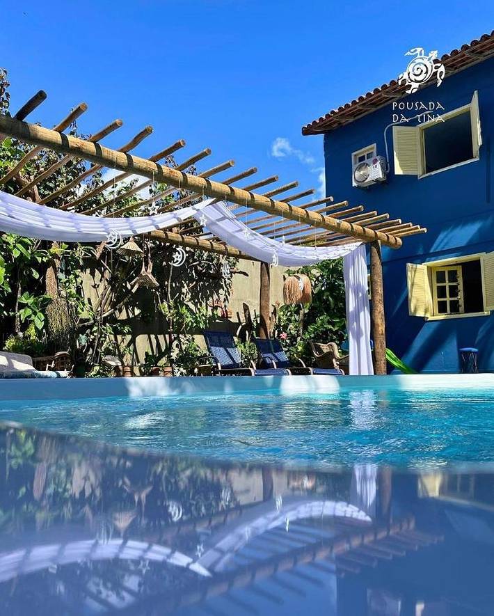 Casas e apartamentos de temporada para 4 pessoas, com piscina infantil e jardim e ainda piscina and vista em Anchieta