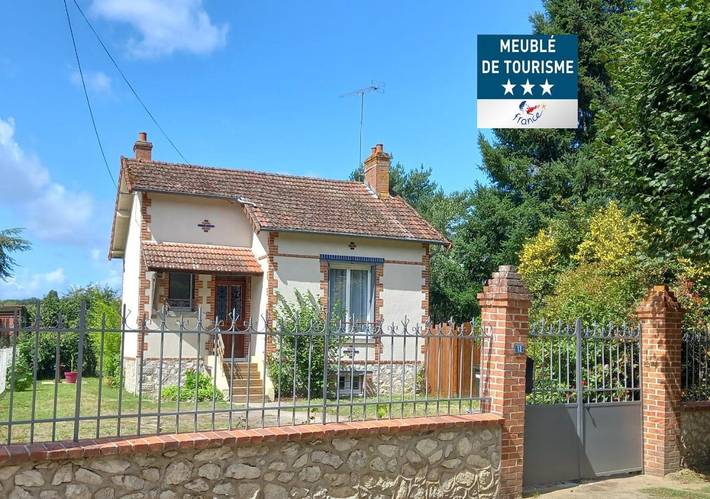 Location de vacances pour 2 personnes, avec Terrasse et Jardin à Bracieux