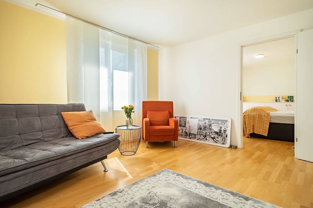 Ganze Wohnung, Ferienwohnung 'Lodge 21' mit Gemeinschaftsgarten und Wlan in Lochau, Bodensee-Vorarlberg