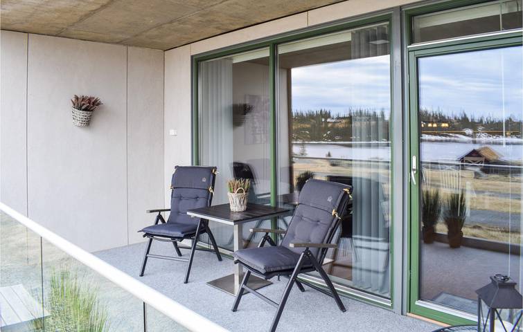 Gîte pour 5 personnes, avec terrasse ainsi que jardin et piscine dans Sjusjoen - 2