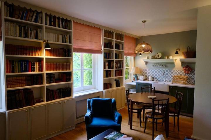 Appartement de vacances pour 2 personnes, avec Terrasse ainsi que Jardin et Vue