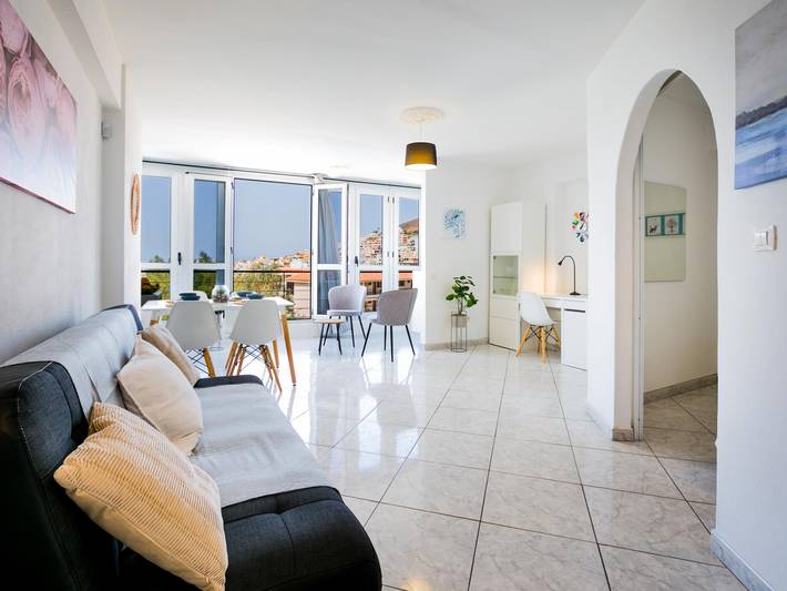 Gîte pour 3 personnes, avec vue sur l’océan et piscine, adapté aux familles à Los Cristianos - 3