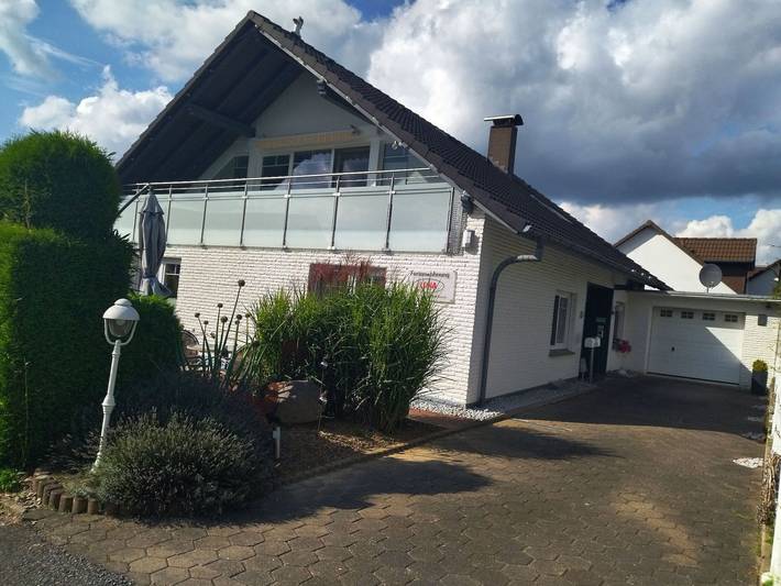 Ferienwohnung für 5 Personen, mit Balkon und Garten in Schieder-Schwalenberg