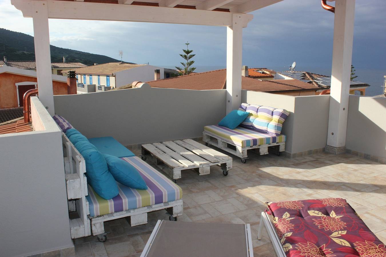 Ferienhaus 'La Terrazza sulla Corsica' mit Meerblick, Wlan und Klimaanlage in La Ciaccia, Valledoria