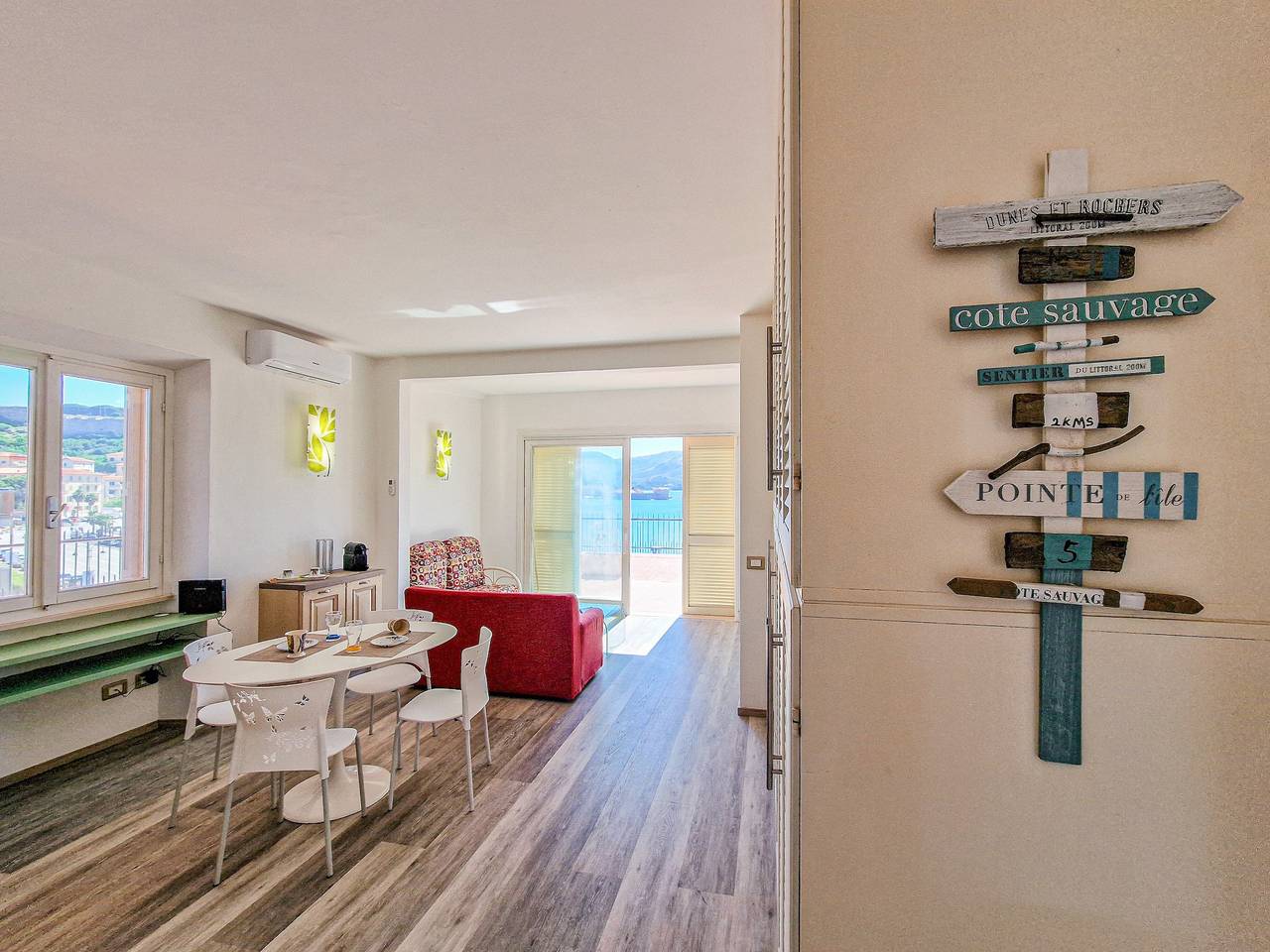 Appartement entier, Appartement 'Terrazza Sul Mare' avec vue sur la mer, Wi-Fi et climatisation in Portoferraio, Ile d'Elbe