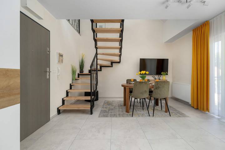 Ganze Wohnung, Cozy Apartment with a Balcony | Near the Beach in Niechorze, Powiat gryficki