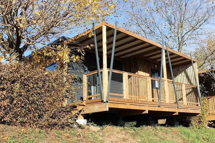 Chalet pour 4 personnes, avec terrasse