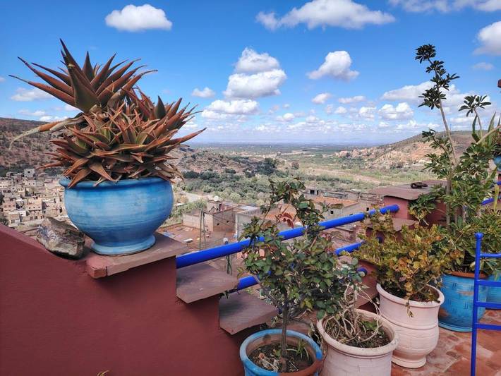 Maison d’hôte pour 2 personnes, avec vue et jardin à Ourika (roman)