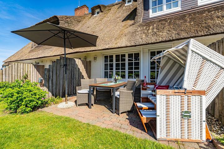Ferienhaus für 4 Personen, mit Terrasse und Garten auf Sylt