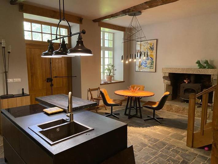 Location de vacances pour 2 personnes, avec Balcon et Terrasse ainsi que Jardin et Vue à Garlan