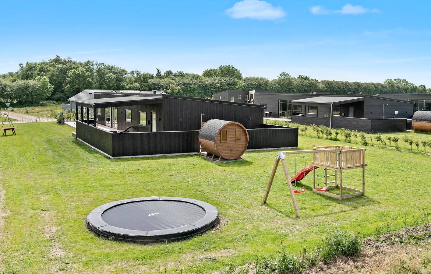 Ferienhaus für 12 Personen mit Terrasse in Mørkholt, Børkop