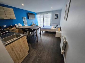 Gîte pour 2 personnes, avec vue et terrasse dans Plage de Calais