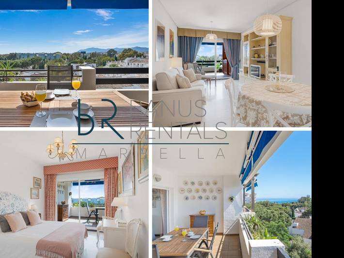 Appartement voor 4 personen, with zwembad and tuin as well as uitzicht op zee in Puerto Banús