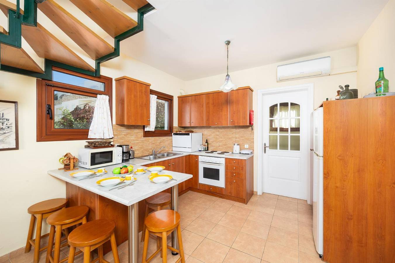 Villa für 7 Personen mit Terrasse in Vamos, Chania und Umgebung