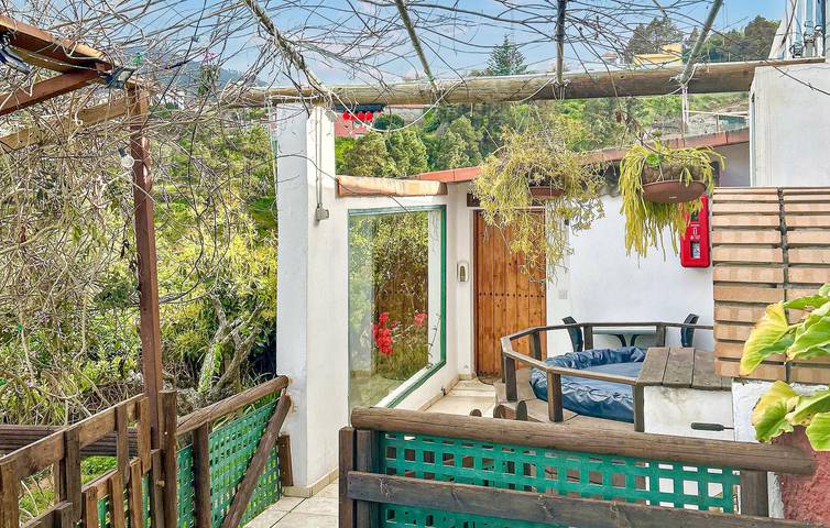 Sea View Apartment with Pool and Terrace Near Firgas Center in Firgas, North Gran Canaria
