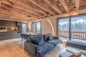 Chalet pour 8 personnes, avec jardin et terrasse, animaux acceptés à Praz-sur-Arly