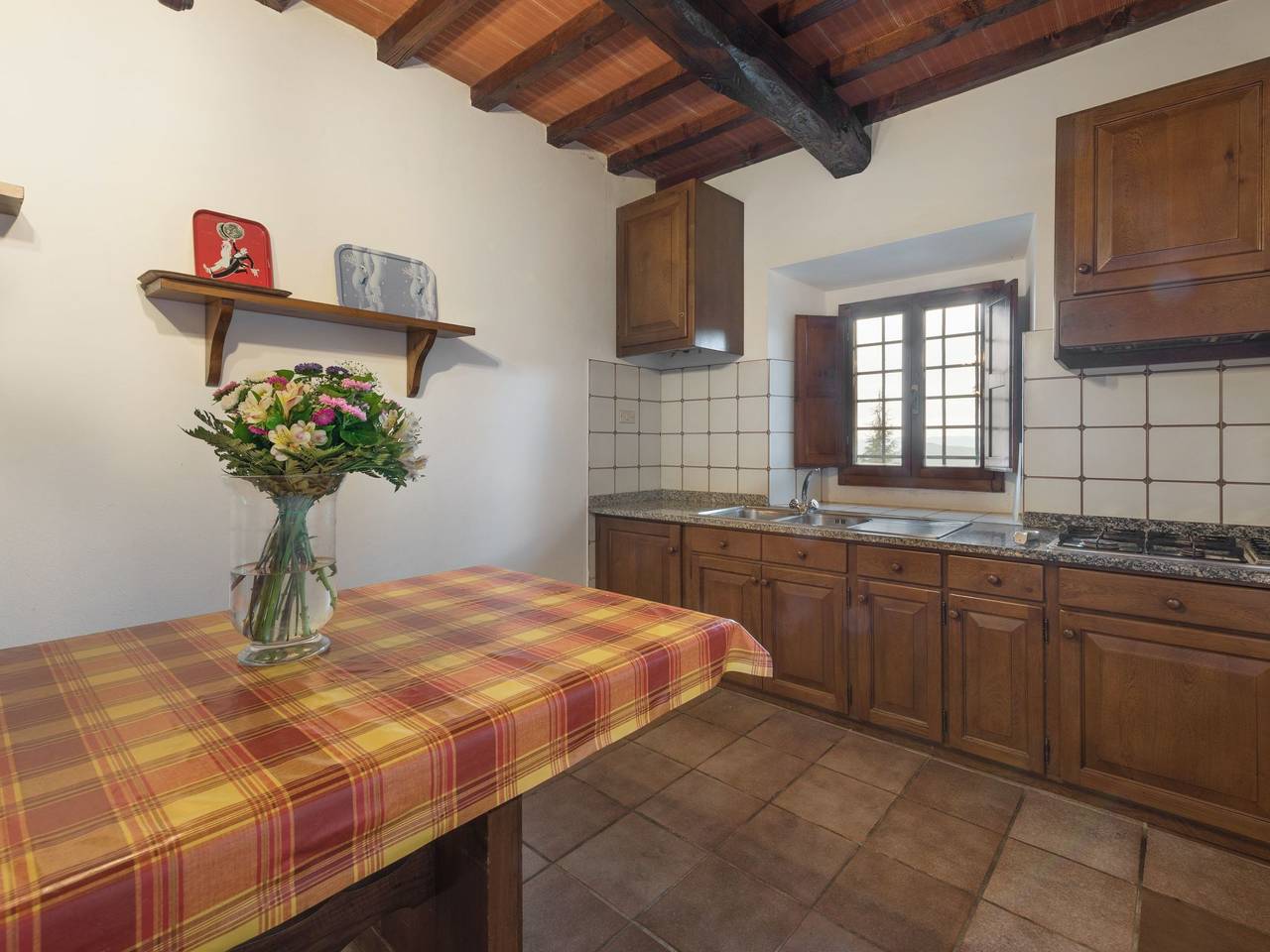 Appartamento intero, 'Gianna' mit Terrasse in Londa, Firenze province