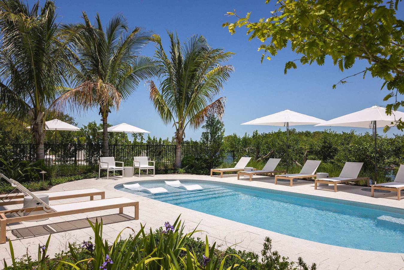 Parking  Pool   Dock - Shellstone House in Key Haven, Stock Island