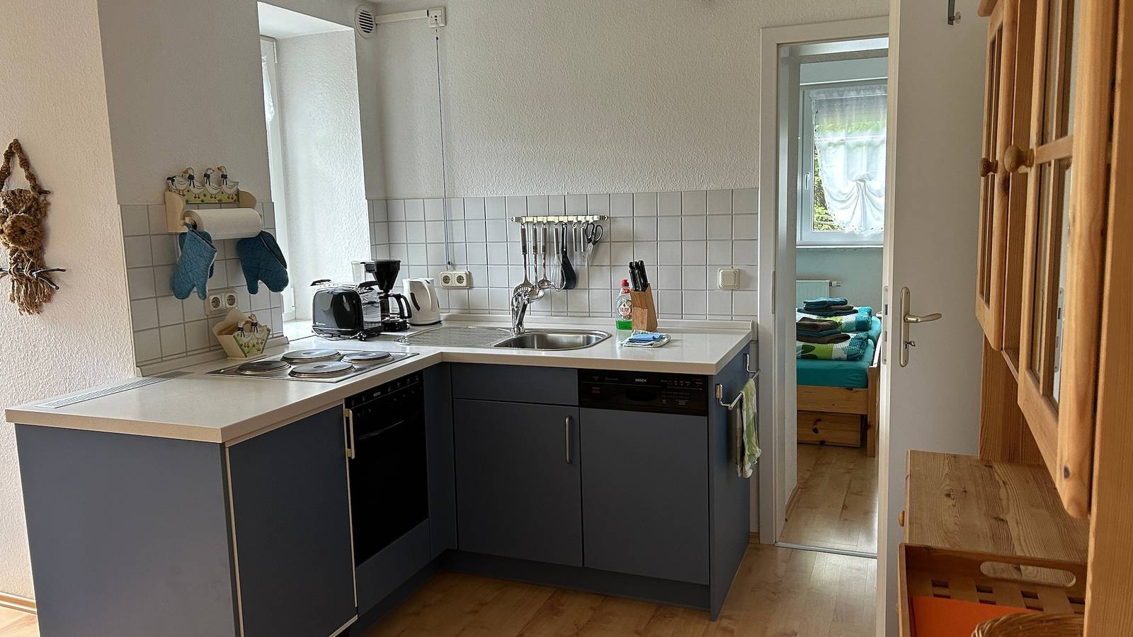 Geheel appartement, Appartement 'Wohnung 2' met privéterras en Wi-Fi in Oberhof, Rennsteig (weg)