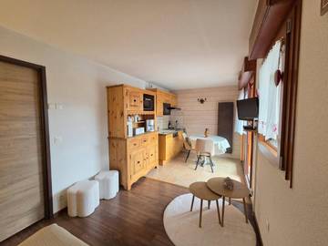 Gîte pour 4 personnes, avec balcon, animaux acceptés dans Le Praz de Lys